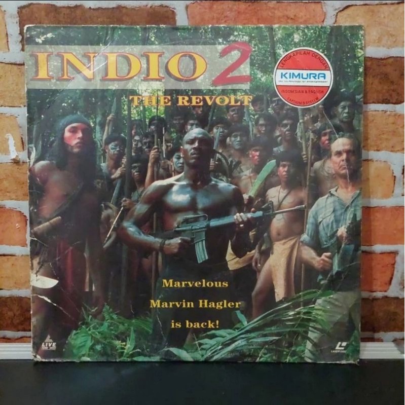 Laserdisc Indio 2 The Revolt