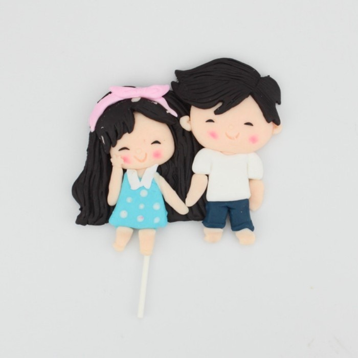 

cake topper valentine Topper kue valentine Topper Figure couple