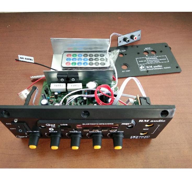 Termurah KIT POWER SPEAKER AKTIF MP3 BLUETOOTH