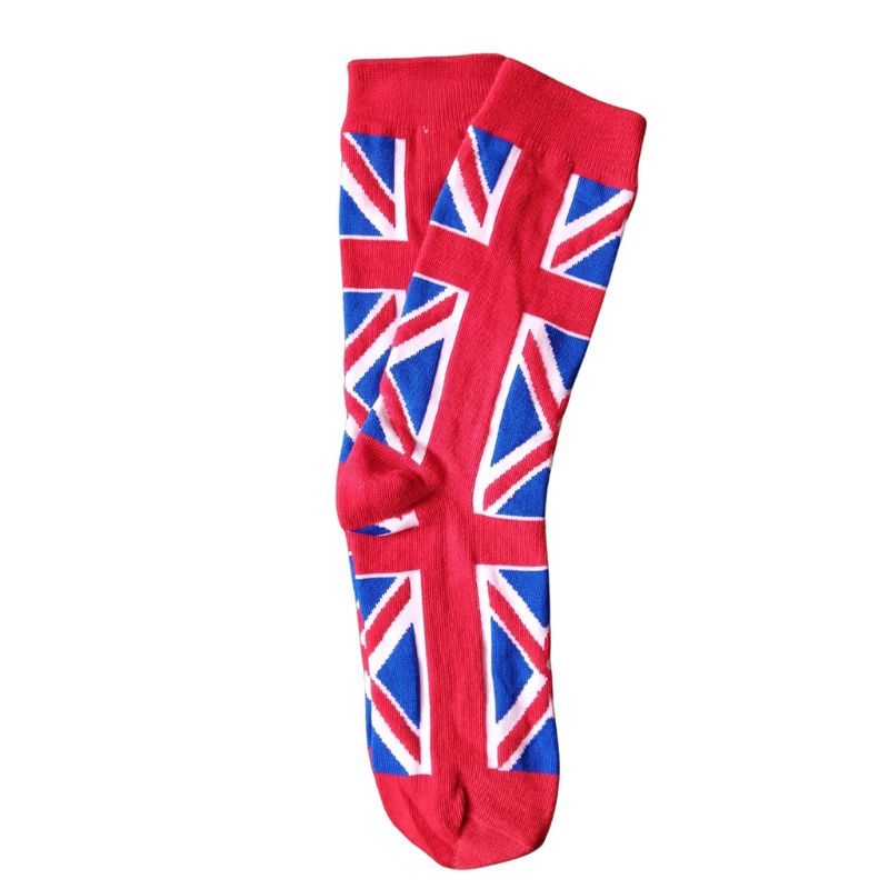 Kaos kaki skate old school motif flag England
