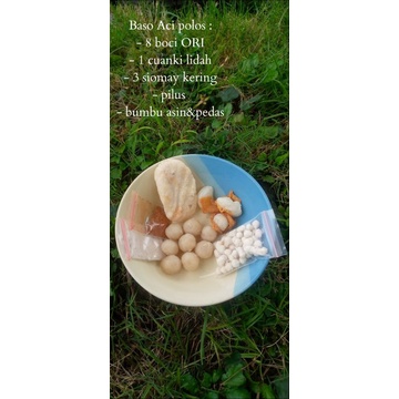 

BasoAci Polos/ENDUL/HOME MADE/INSTAN/SIAP SAJI/KHAS GARUT/TERMURAH