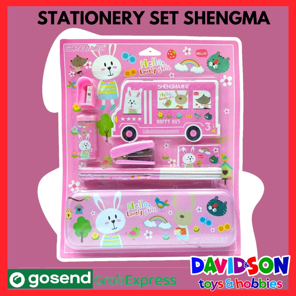 

STATIONERY SET SHENGMA / PAKET ALAT TULIS SM-8856