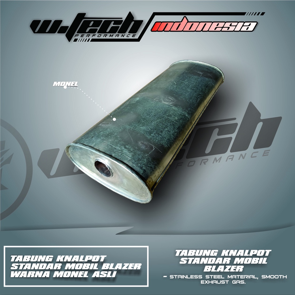 TABUNG KNALPOT STANDAR MOBIL BLAZER