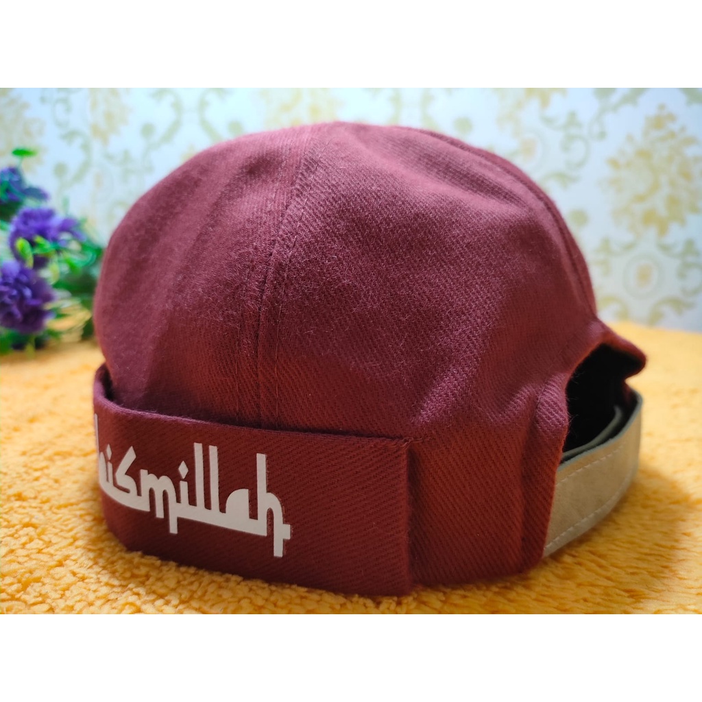 TOPI MIKI HAT POLOS &amp; KALIGRAFI PECI GAUL ROCKZILLA PREMIUM &amp; EXLUSIVE ORIGINAL BRAND TOPI MIKI HAT bissmillahTOPI MIKIHAT UAS TOPI PRIA DEWASA