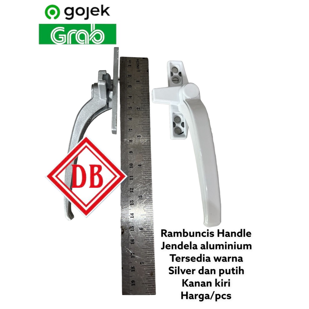 RAMBUNCIS HANDLE JENDELA ALUMINIUM