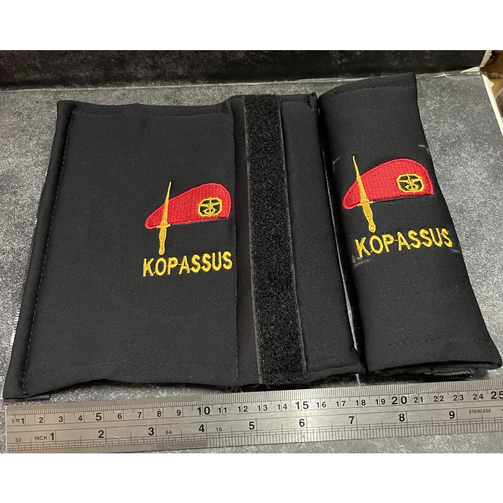 Sarung Seatbelt Kopassus - Cover Seatbelt Kopassus
