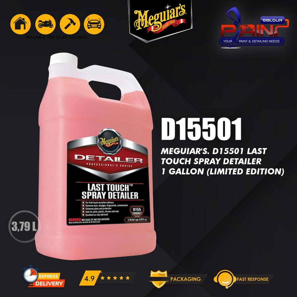 Meguiar's - Meguiars D15501 LAST TOUCH SPPRAY DETAILER 3,78L