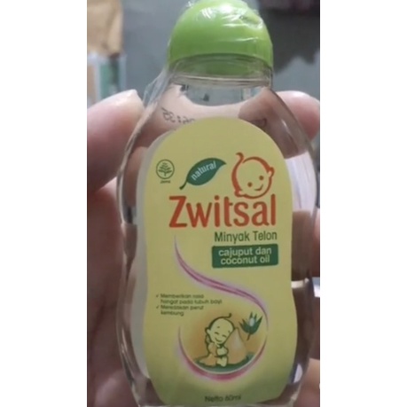 Zwitsal Baby Natural Minyak Telon plus 100ml 60ml/ Zwitsal Minyak Telon Baby / zwitsal telon