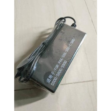 Diskon✔️charger adaptor mesin edc pax s900 new original mesin edc BRILINK|SQ1