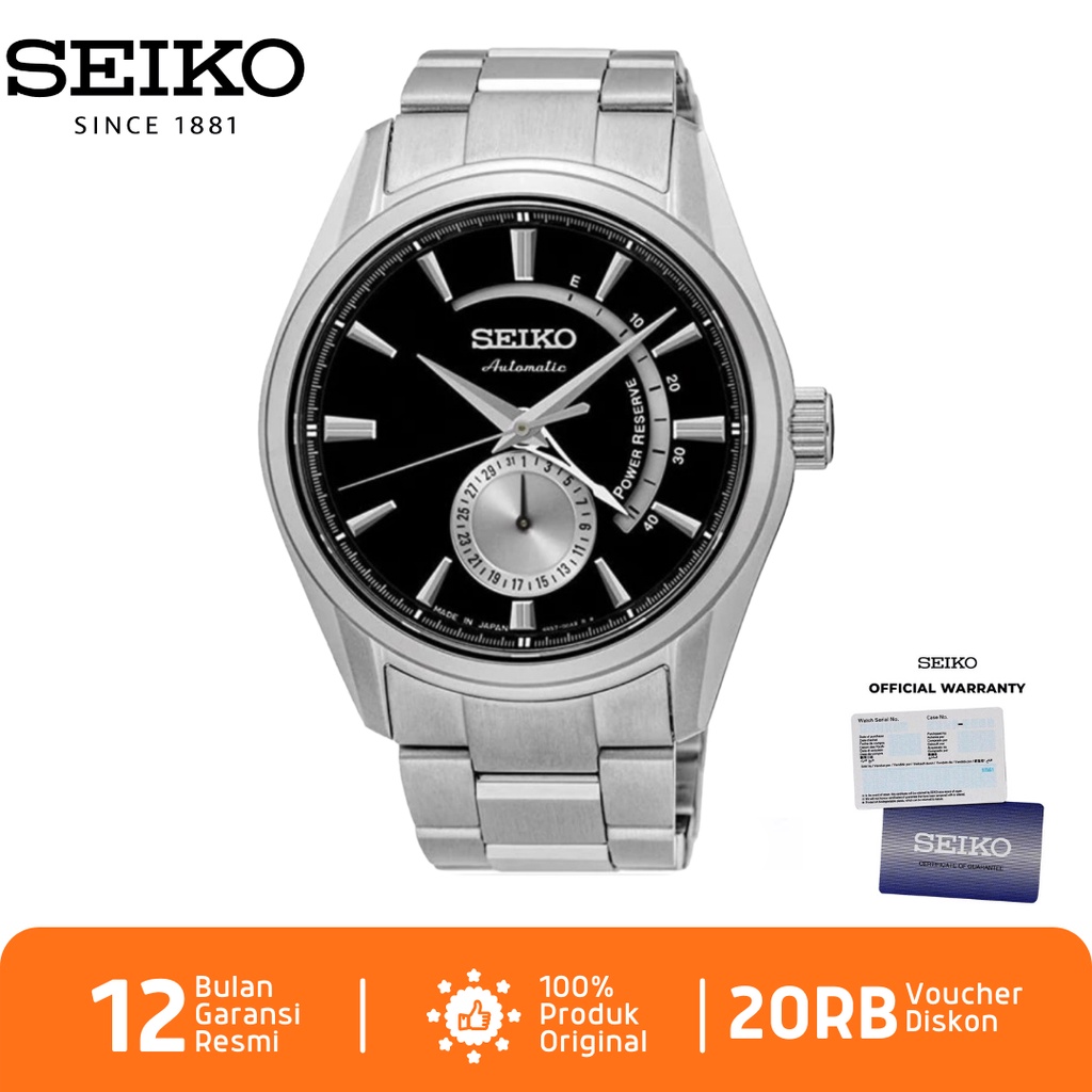 Seiko Presage SSA305J1 Jam Tangan Pria Seiko Automatic SSA305 Stainless Steel Strap