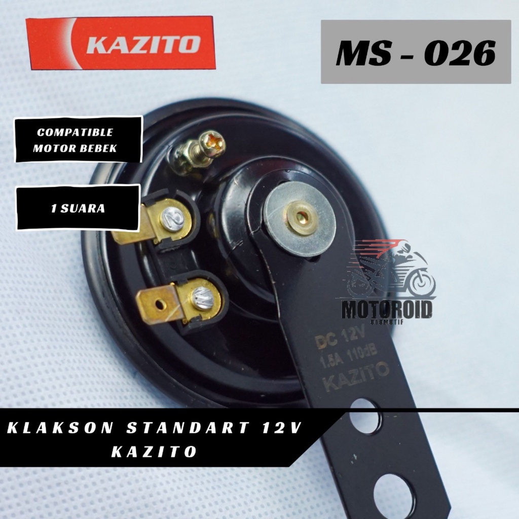 KLAKSON MOTOR CLARKSON 12 VOLT STANDARD BEBEK KAZITO クラークソン UNIVERSAL