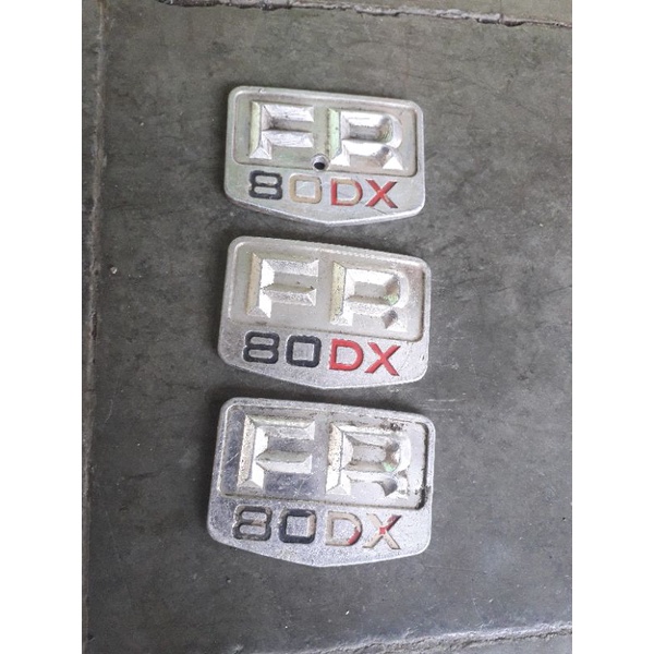 emblem tutup aki emblem box aki suzuki fr80 dx