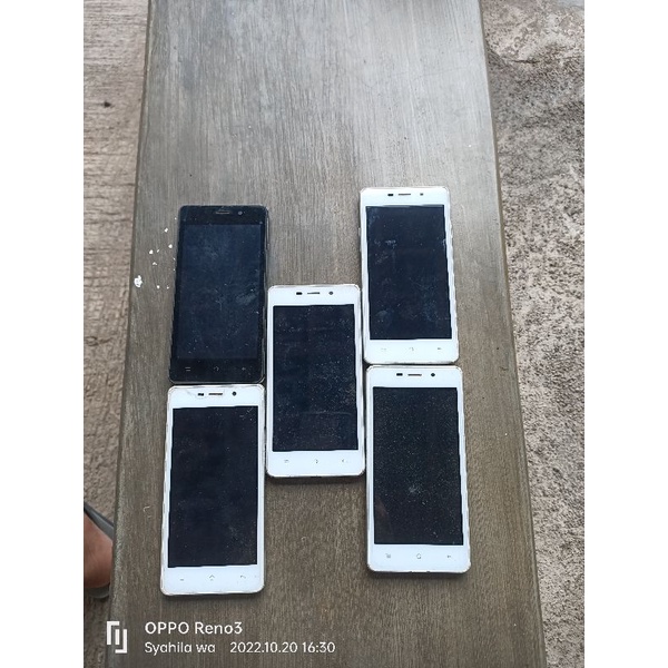 Hp android gambling Oppo Joy 3 ( A11w ) Hasil ngerosok...