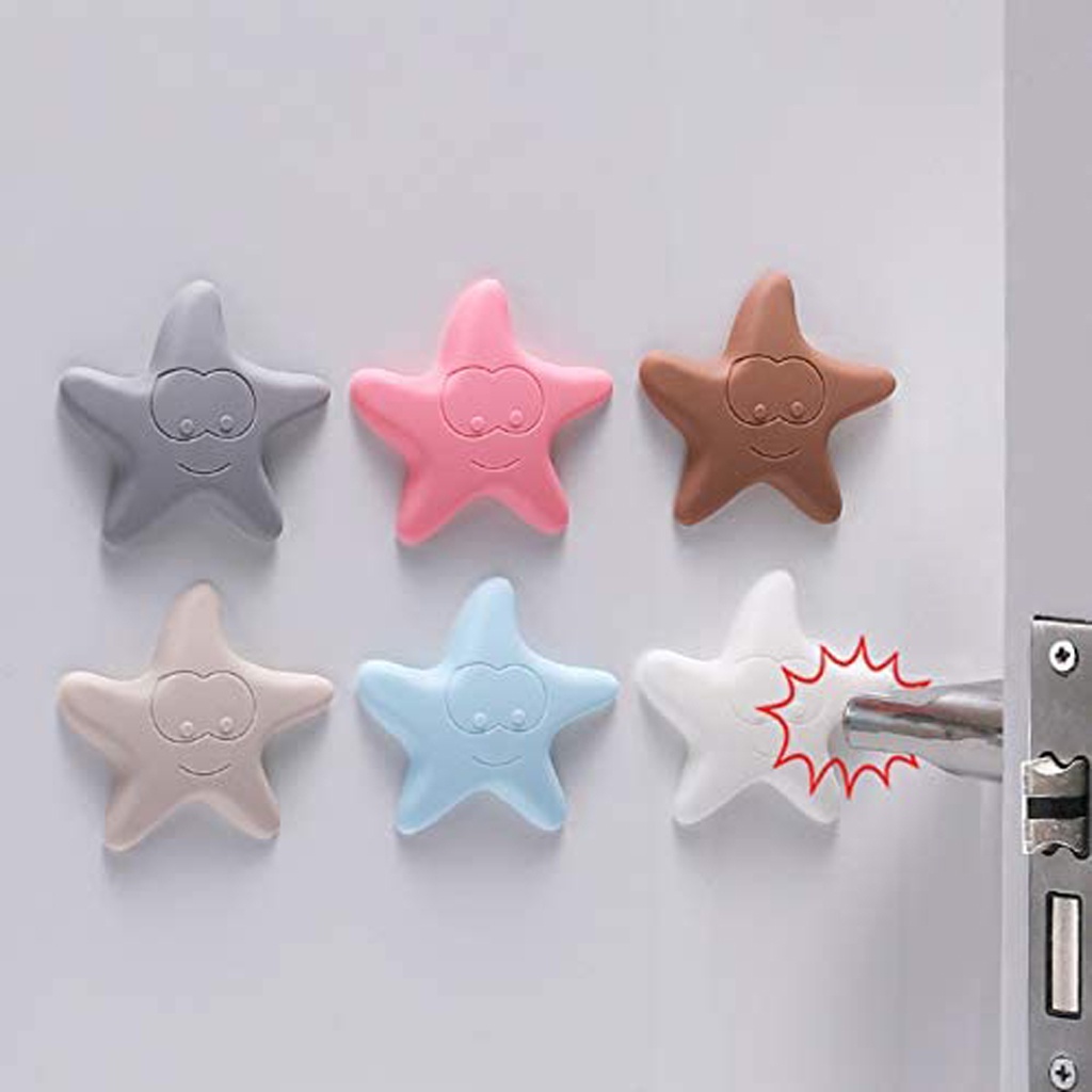BRGUNIK Stiker Bintang Penahan Penganjal Pintu Stopper Door Anti Suara Import Murah R064