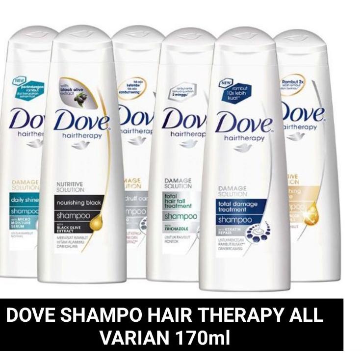 Pilih Ini--Dove (Shampo + Conditioner) Nourishing black Nutritive Solution 170ml