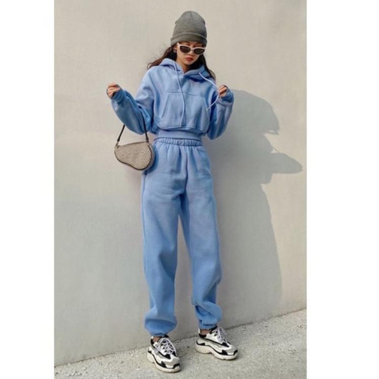 Terbaik Nisin Setelan Wanita - Pakaian Wanita Korea - Satu Set Olahraga - One Set Wanita Terbaru