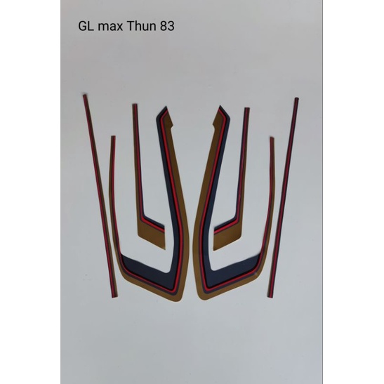 STRIPING ORI HONDA GL MAX th 1983