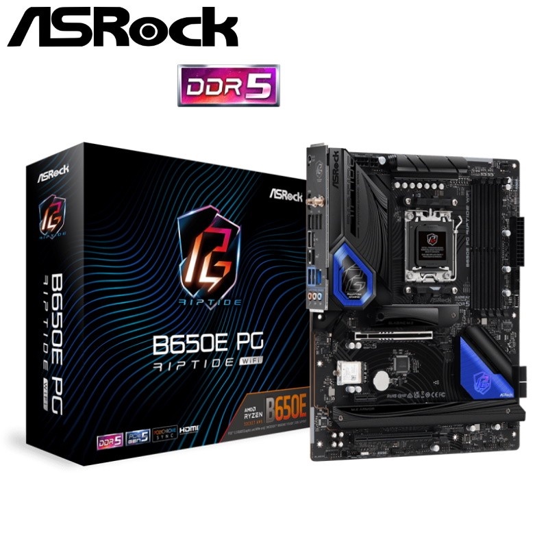 Motherboard ASROCK B650E PG Riptide WiFi | Motherboard AMD B650 AM5