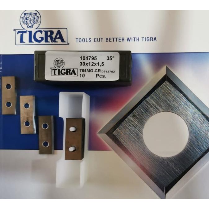 TOK TIGRA T04MG CR 30x12x1.5 - MATA PISAU TOK (TURN OVER KNIFE)