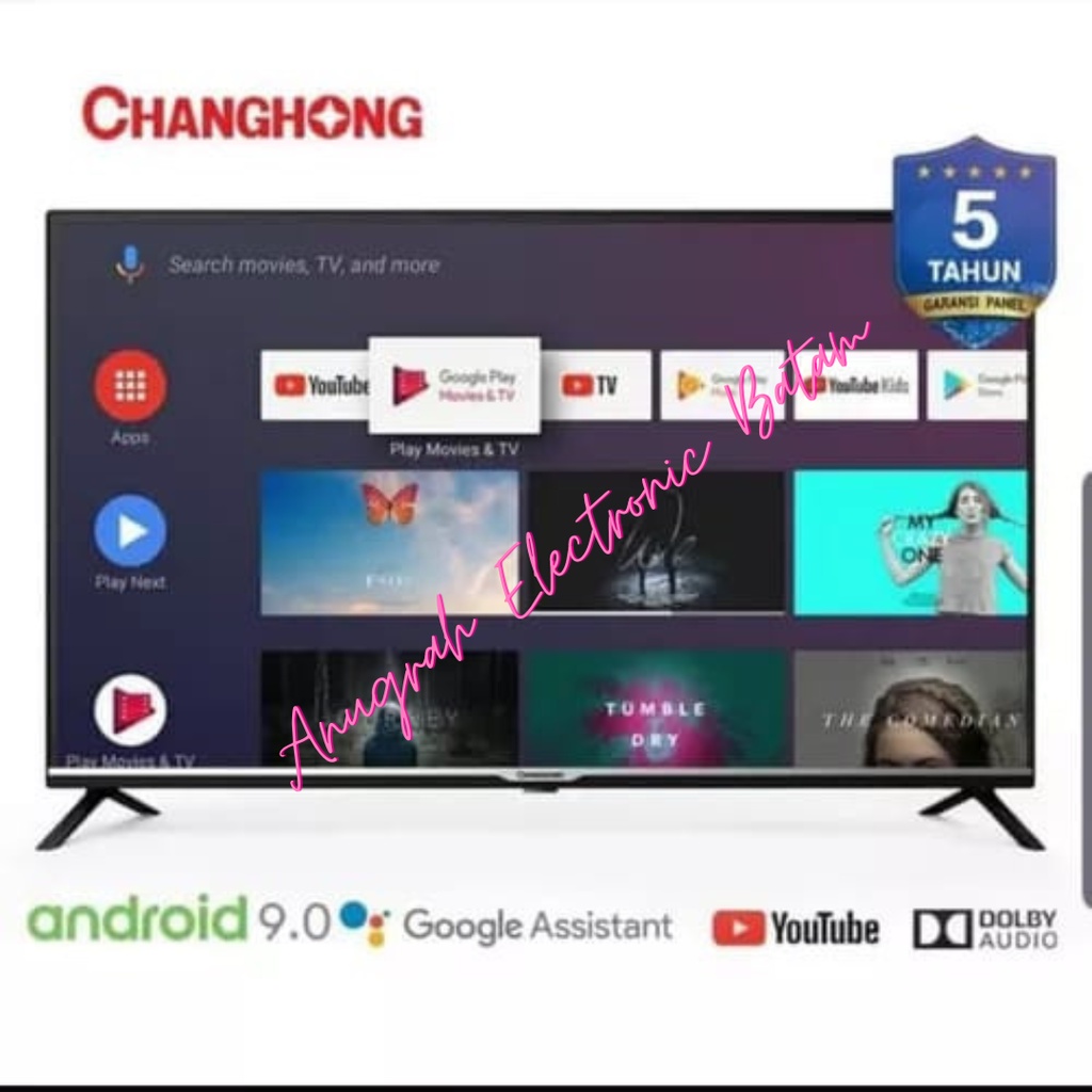 CHANGHONG L32H7 Smart Android 11 LED TV 32 INCH BATAM