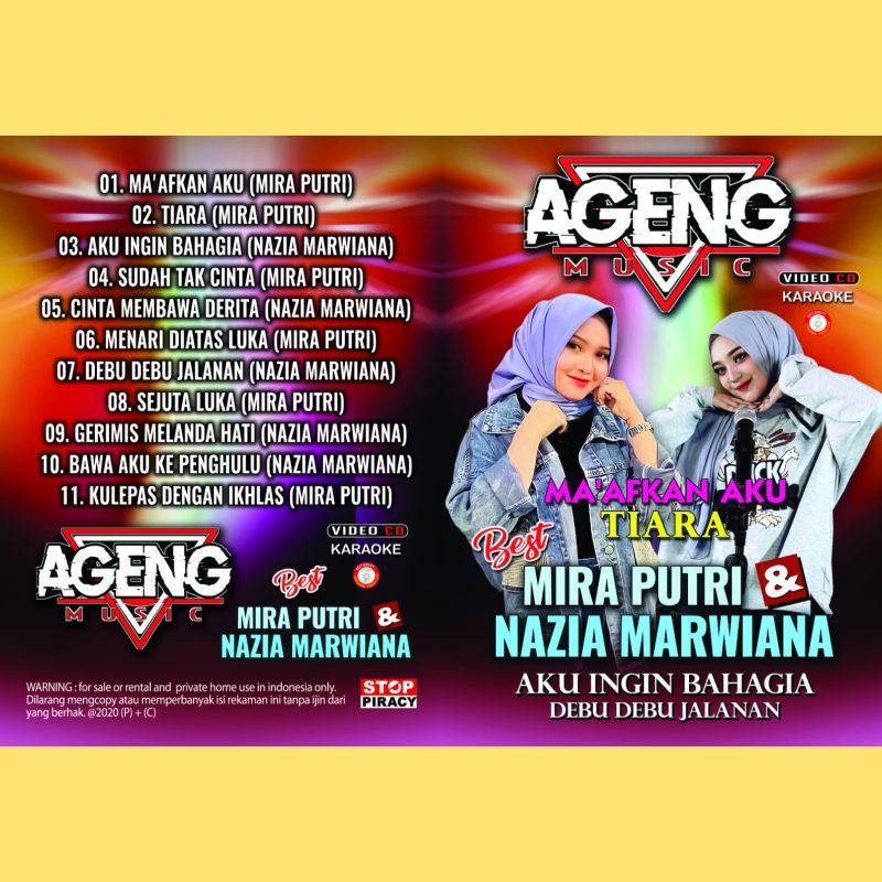 VCD AGENG MUSIC MAAFKAN AKU