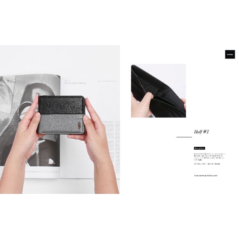 Dompet pria distro original warning clothing