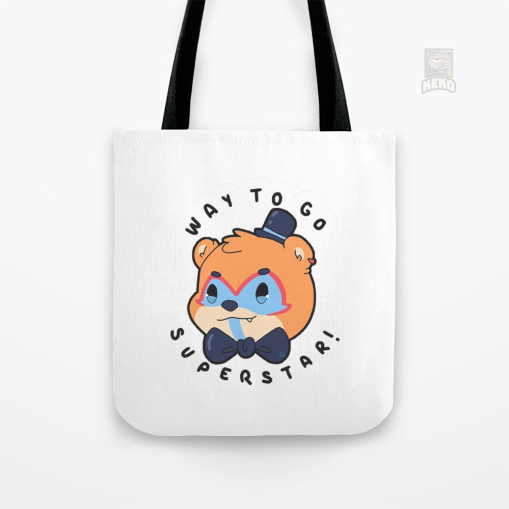 Tote Bag Kanvas FNAF Security Breach Glamrock Freddy