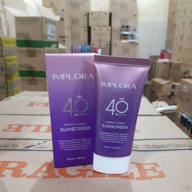 IMPLORA PERFECT SHIELD SUNSCREEN SPF40 PA++++ 50ml