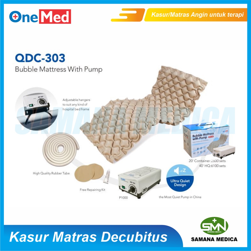 Kasur Matras Decubitus ONEMED QDC-303 Kasur / Matras Angin untuk terapi pasien Decubitus Promo Murah