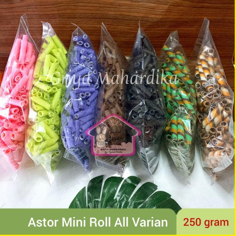 

Termurah Astor Mini Wafer Stick Roll Barcelona 250gr Snack Kiloan ⏎