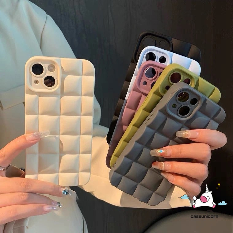 Soft Case Desain Kotak Coklat Gaya Vintage Untuk iPhone 11 12 13 14 Pro MAX 7 Plus XR X XS MAX 6 6s 7 8 Plus SE 2020