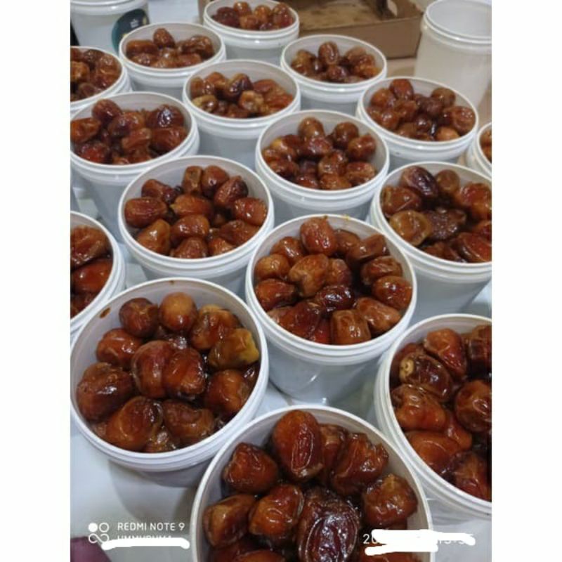 

kurma ember sukari khalas,toples besar