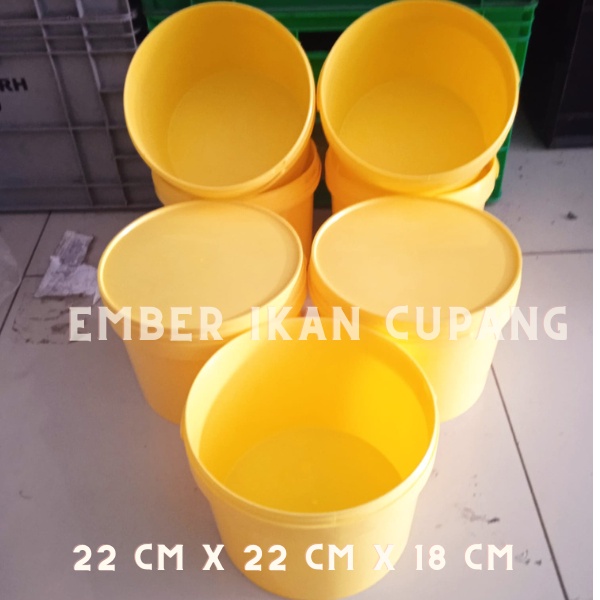 Ember Plastik 5kg Kuning Ember Es krim 5kg Ember Hidroponik 5 Liter