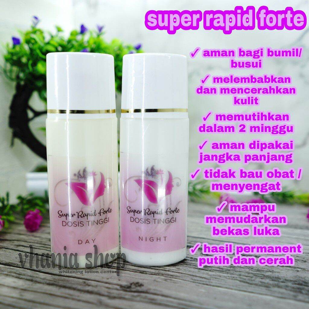 Super Rapit Forte Dosis Tinggi Hand Body Pemutih Dosis Tinggi Lotion Pemutih Badan Dosis Tinggi HB A