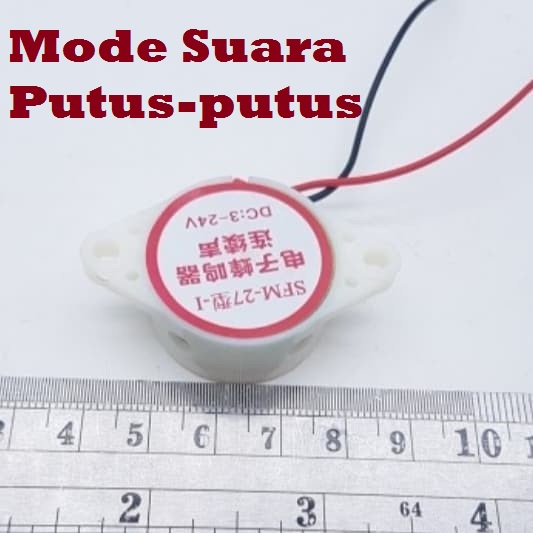 Buzzer Putus putus 3v 5v 9v 12v 24v
