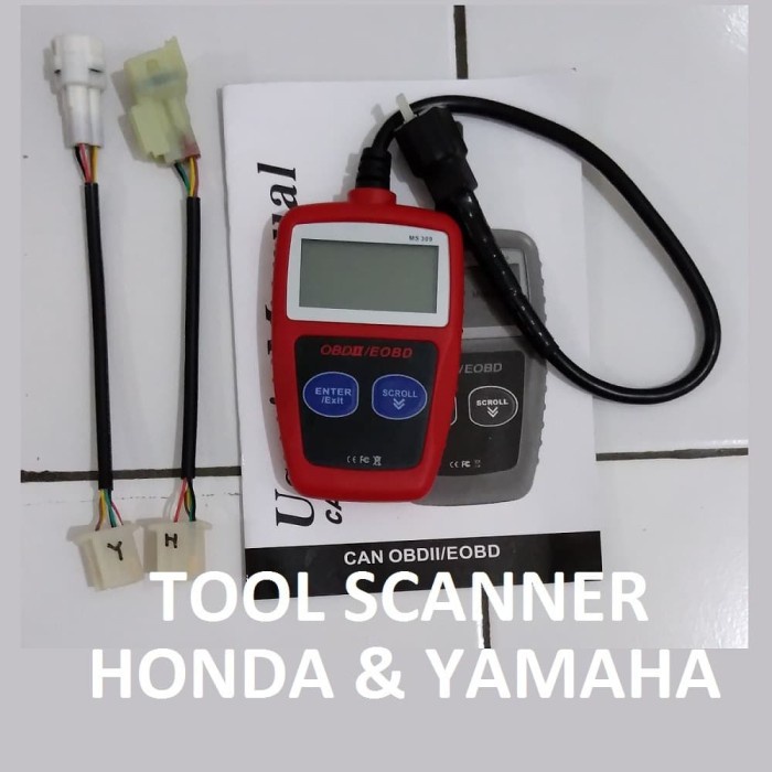 Scanner Alat Scanner Yamaha Honda Diagnosa Diagnostic Tool Cek Fi Obd2