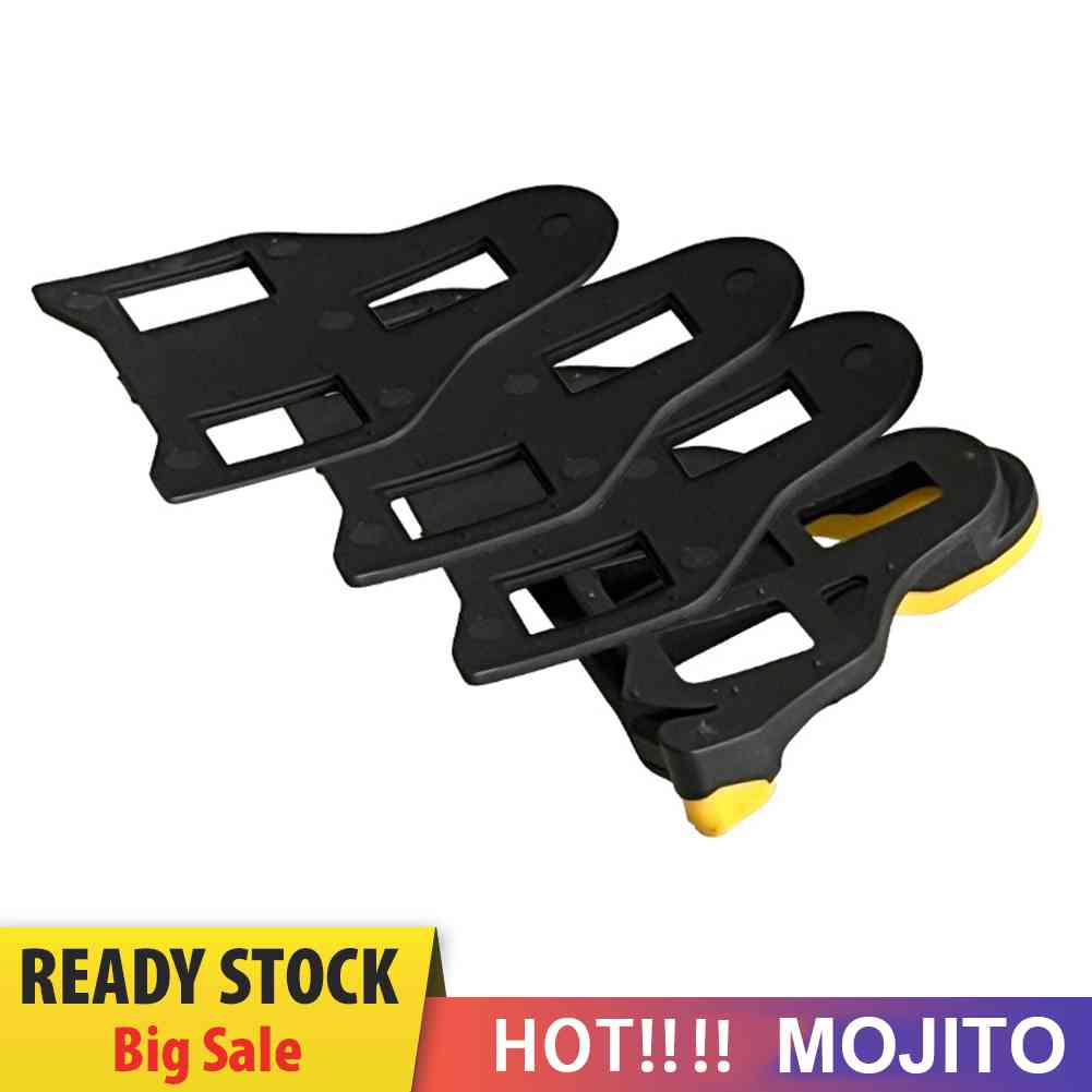 Cleat Pedal Sepeda Adjustable Anti Slip Warna Hitam