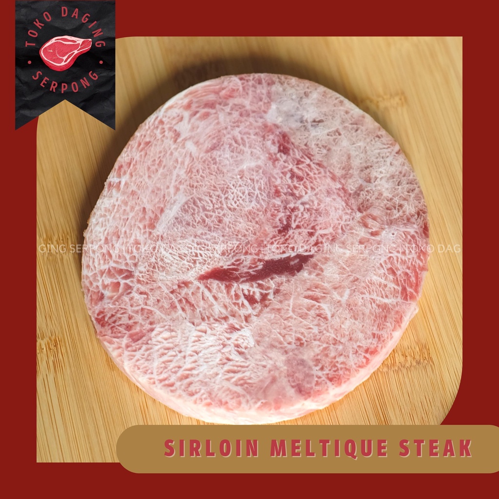 

Daging Sapi / Beef Sirloin Meltique Steak Premium 200 gram