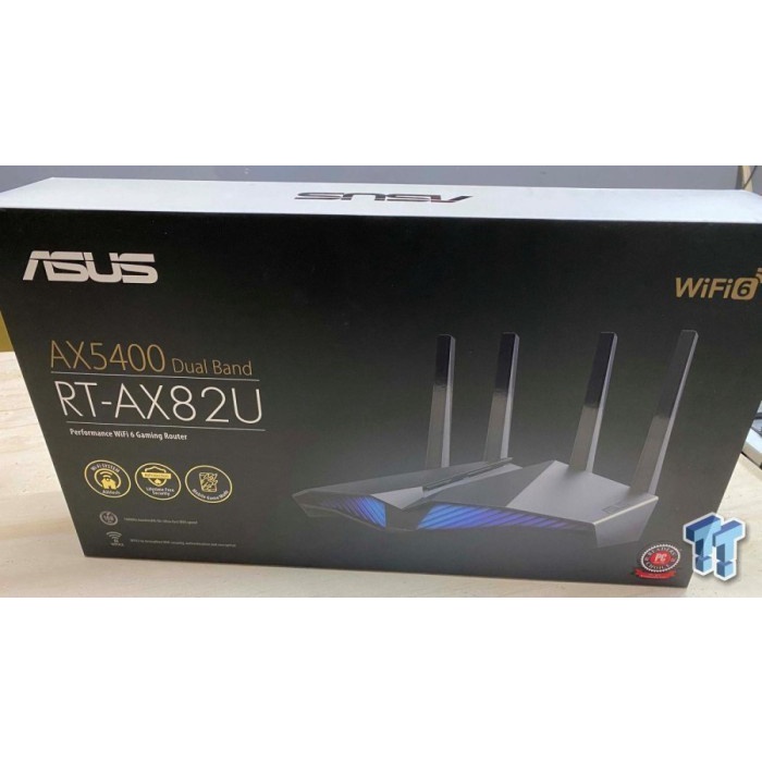 Router ASUS RT-AX82U AX5400 WiFi 6 With AiMesh AX 5400 WIFI6 WirelessR