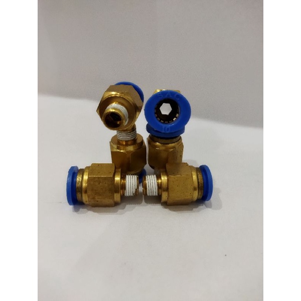 neple lurus pneumatic/fitting pneumatic 10-01/fitting selang pneumatic