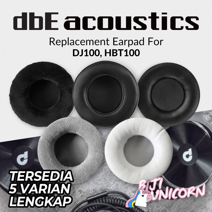 Earpad Earcup Ear Cushion dbE Acoustics DJ100 DJ 100 HBT100 HBT 100