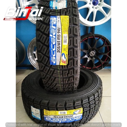 BAN MOBIL TERMURAH ACCELERA RA162 rally 205 65 R15 BUKAN BAN GT RADIAL