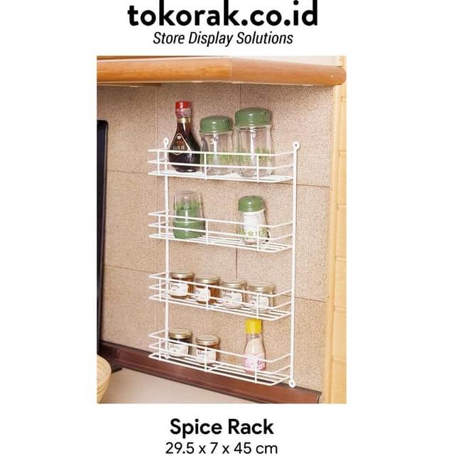 Beli Dong--RAK BUMBU DAPUR SPICE RACK MODELLINE