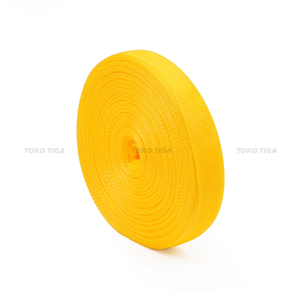 Tali Webbing Tas Lebar 2 cm / Tali Bisban Nylon 30 Meter