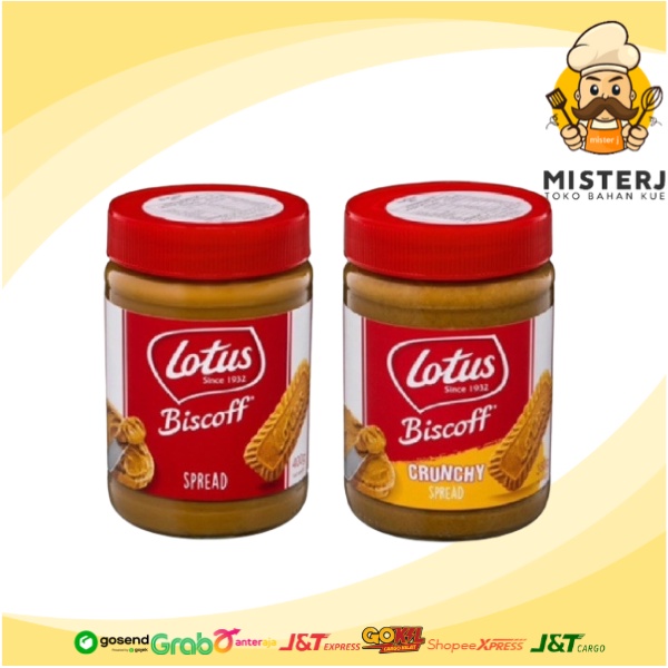 

BEST SELLER | Lotus Biscoff + BUBBLE WRAP | Crunchy | Spread Atau Smooth | 380GR| Selai Import Lotus | Selai Olesan Roti