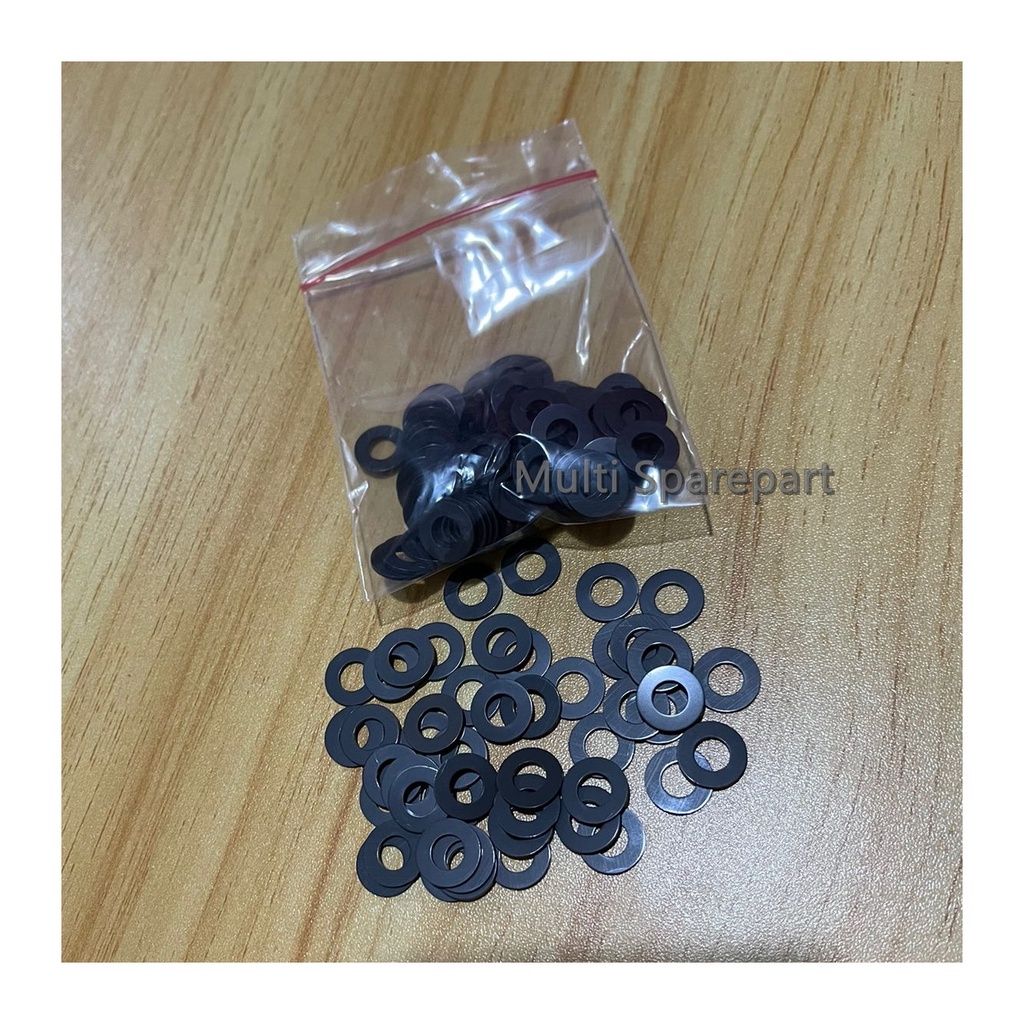 Ring As Dinamo Kipas Angin 6 mm NYLON HITAM Ring Fiber Blender 20 pcs