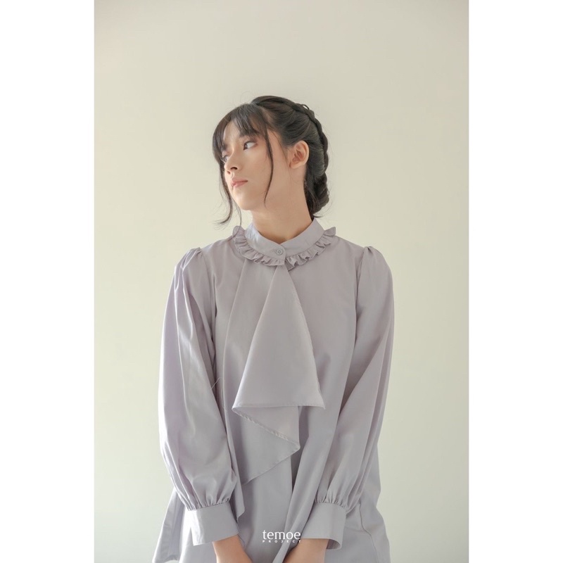 preloved Maima Indonesia Asha Top Grey