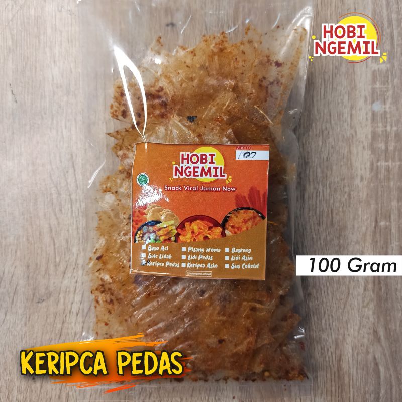 

Kripik kaca | kripik beling pedas & ori 100gram