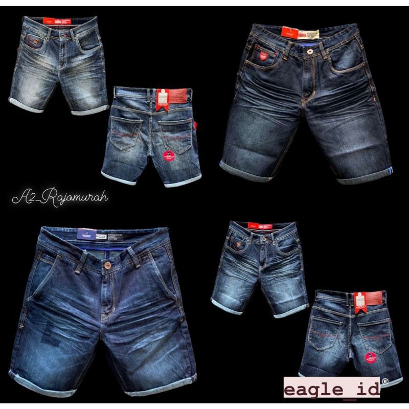 CELANA PENDEK JEANS WORCO PLOS MODEL TERBARU