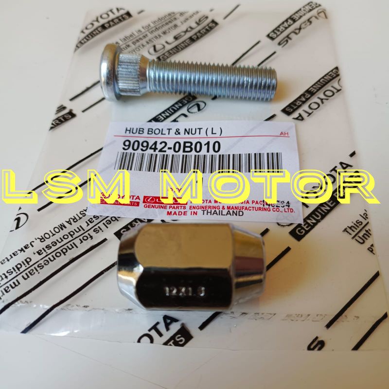 baut roda plus mur racing depan belakang panjang kijang super 5k 7k